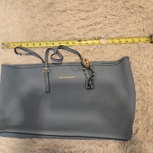 Michael Kors Blue Tote Bag